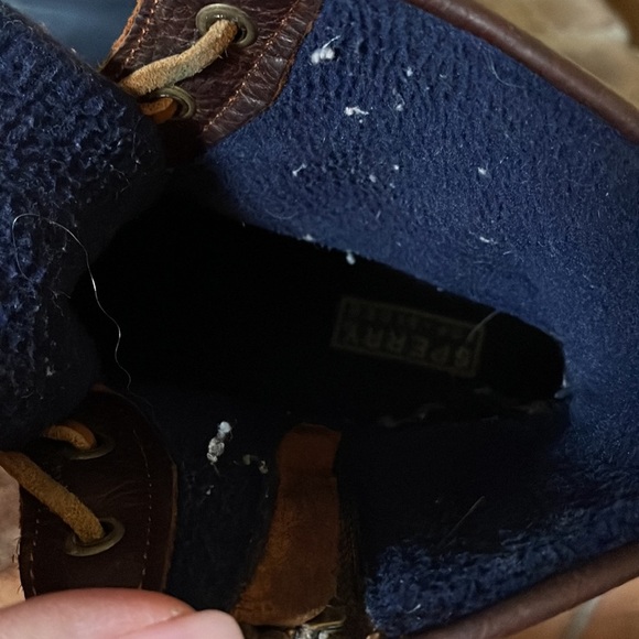 Sperry Top-Sider Leather Upper Saltwater Duck Booties - Picture 8 of 8